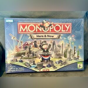 Monopoly Here & Now Edition **Brand New Sealed**